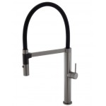 Kaya Pull Down Sink Mixer, Gun Metal Kaya Pull Down Sink Mixer, Gun Metal